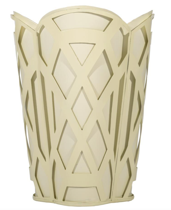 Cream Chippendale Wastepaper Basket & Tissue (3 Options)