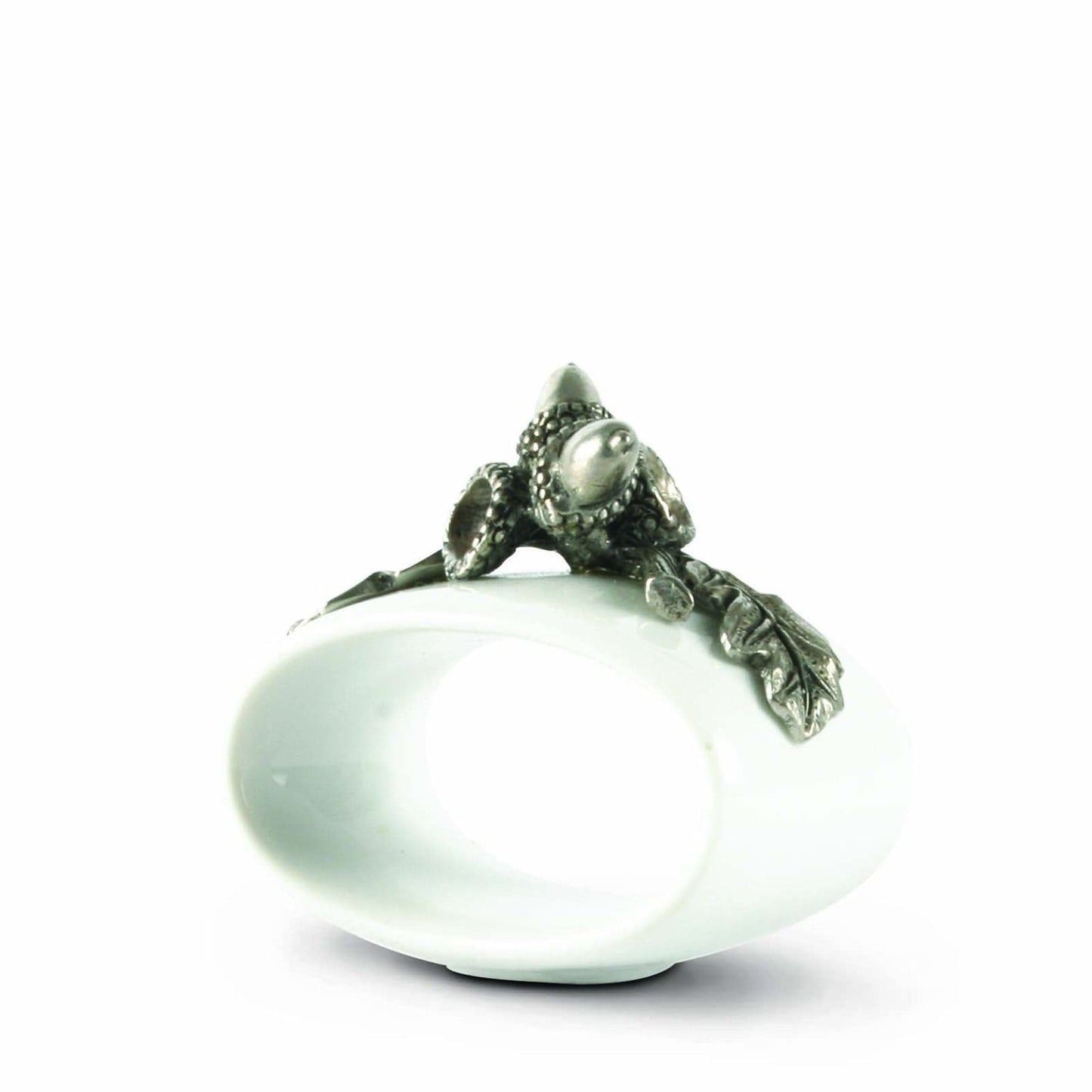 ACORN STONEWARE NAPKIN RING