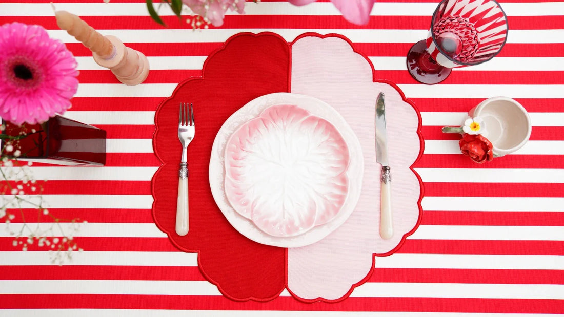 Valentine’s Day Placemat Ideas for a Romantic Table Setting