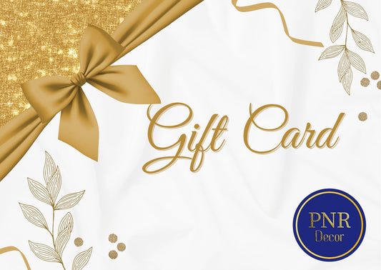 PNR DECOR GIFT CARD