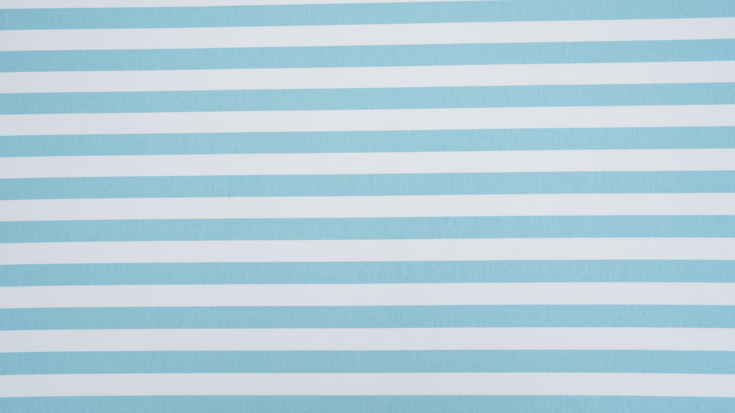 VERTINA LIGHT BLUE & WHITE RECTANGLE TABLECLOTH