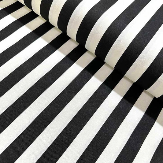 VERTINA BLACK & WHITE RECTANGLE TABLECLOTH