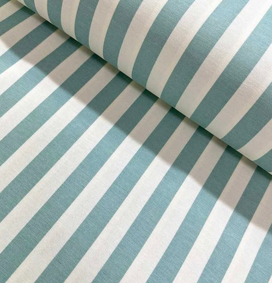 VERTINA LIGHT BLUE & WHITE RECTANGLE TABLECLOTH