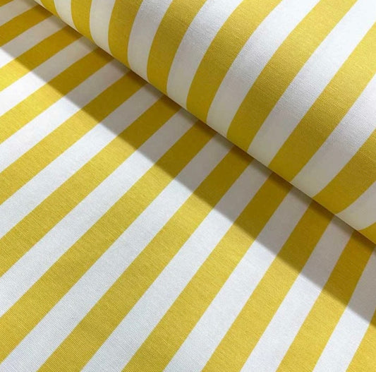 VERTINA YELLOW & WHITE RECTANGLE TABLECLOTH