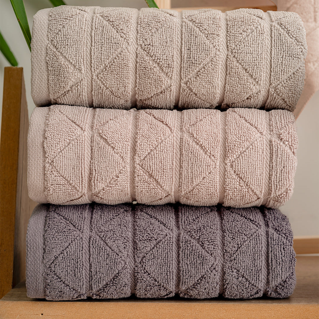 Serava Royal hand and kitchen towel set arranged as a coordinated home linen set by PNRDECOR ship from USA