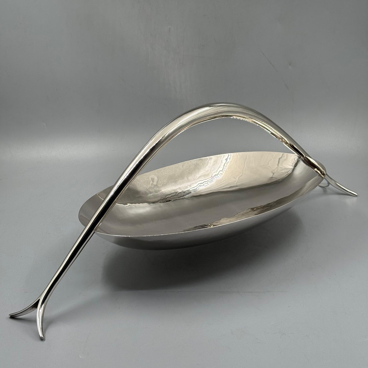 Unique modern silver home decor accent for minimalist interiors by PNR Decor ship from USA