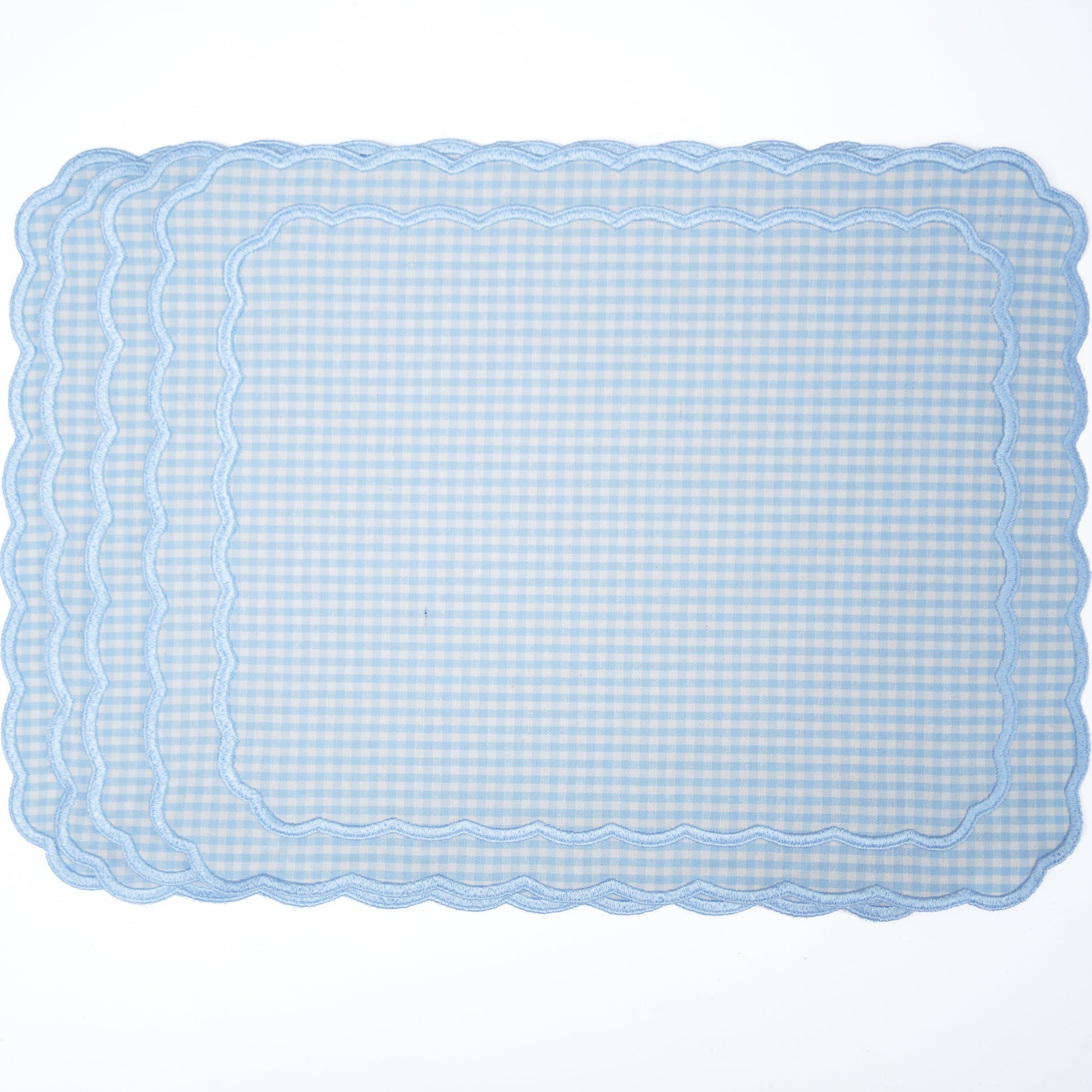 Eco-friendly embroidered fabric placemat ideal for farmhouse or rustic decor, perfect for weddings, holidays, and dinner parties, available for fast USA shipping.