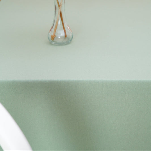 Luxury custom tablecloth made from an eco-friendly cotton blend—stain-resistant, low-maintenance, and perfect for rustic or formal table settings. Fast delivery from the USA.