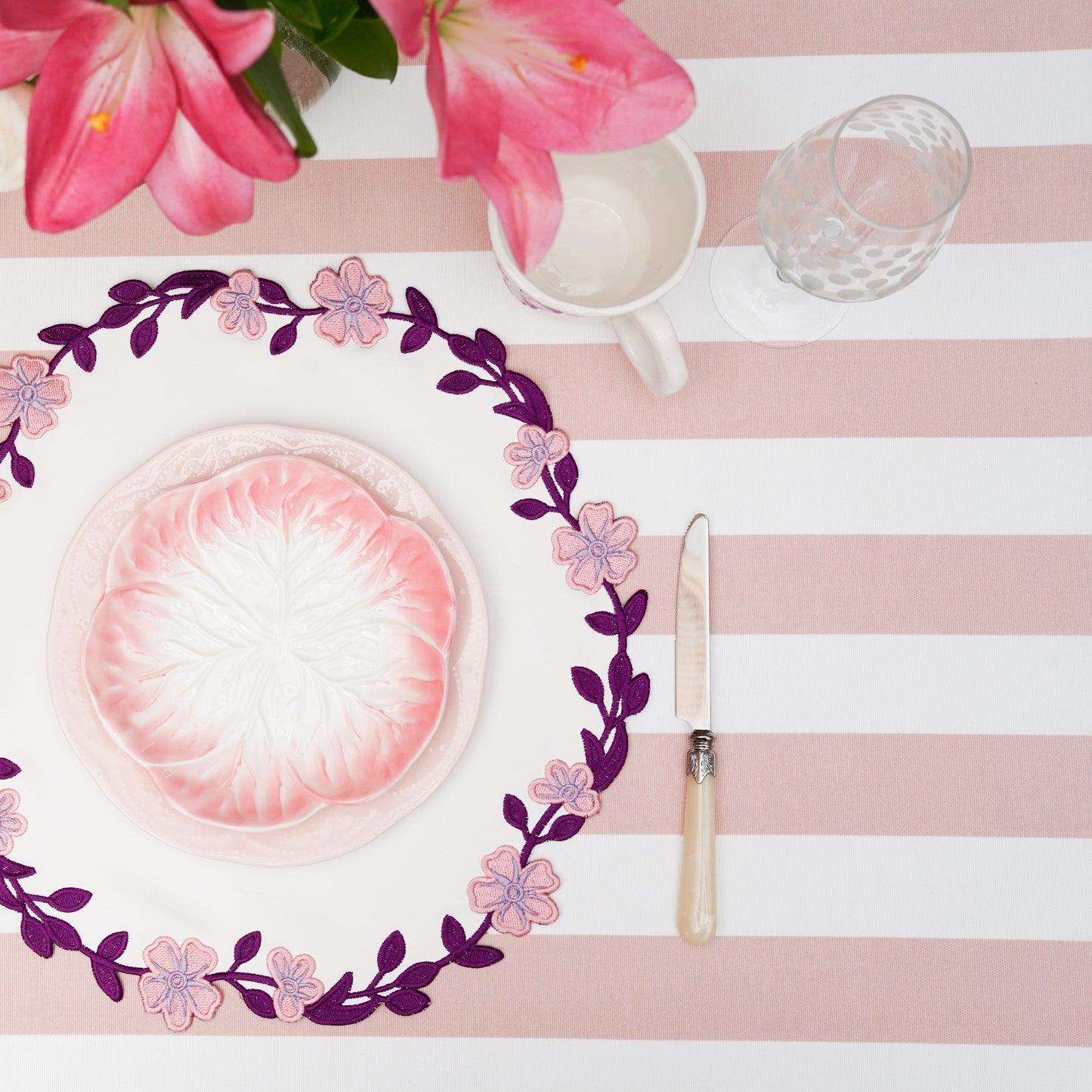 Premium made-to-order tablecloth in sustainable canvas fabric with a stain-resistant finish—ideal for everyday use, weddings, and events. Fast shipping from the USA.